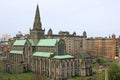 Glasgow Cathedral from the necropolis, Scotland Royalty Free Stock Photo