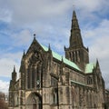 Glasgow cathedral Scotland Royalty Free Stock Photo