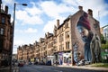 Glasgow city art street mural walk
