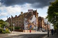 Glasgow city art street mural walk