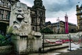 Glasgow city centre war memorial