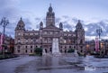 Glasgow City Chambers in George Square Royalty Free Stock Photo