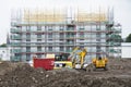 Glasgow, Lanarkshire, Scotland, UK. August 14th 2021, New housing development building houses for increased demand for