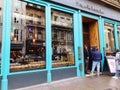 Window view of Topolabamba Restaurant, Glasgow, UK