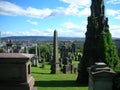 Glasgow Necropolis Royalty Free Stock Photo