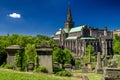 Glasgow Necropolis and Cathedral, Scotland Royalty Free Stock Photo
