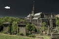 Glasgow Necropolis and Cathedral, Scotland Royalty Free Stock Photo