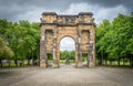 McLennan Arch in Glasgow green park, Scotland. Royalty Free Stock Photo