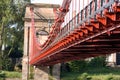 Glasgow Red Suspension Bridge