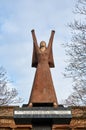 A Glasgow`s tribute statue to Dolores Ibarruri by Arthur Dooley.
