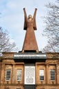A Glasgow`s tribute statue to Dolores Ibarruri by Arthur Dooley.
