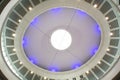 Internal view of ceiling inside Buchanan Galleries Shopping Centre Mall