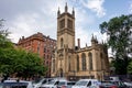 The Ramshorn Theatre built in a former church at Ingram Street in Merchant City area in Glasgow Royalty Free Stock Photo