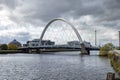 Glasgow, Scotland - October 13th 2022: the Clyde Arc