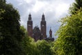 Glasgow, Scotland, 8th September 2013, The Kelvingrove Art Gallery and Museum near Kelvingrove Park, Argyle Street Royalty Free Stock Photo