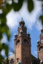 Glasgow, Scotland, 8th September 2013, The Kelvingrove Art Gallery and Museum near Kelvingrove Park, Argyle Street Royalty Free Stock Photo