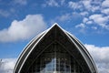 Glasgow, Scotland, 7th September 2013, SEC Clyde Auditorium also known as the SEC Armadillo Royalty Free Stock Photo