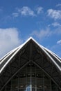 Glasgow, Scotland, 7th September 2013, SEC Clyde Auditorium also known as the SEC Armadillo Royalty Free Stock Photo