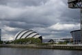 Glasgow, Scotland, 7th September 2013, SEC Clyde Auditorium also known as the SEC Armadillo Royalty Free Stock Photo