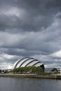 Glasgow, Scotland, 7th September 2013, SEC Clyde Auditorium also known as the SEC Armadillo Royalty Free Stock Photo