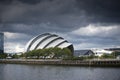 Glasgow, Scotland, 7th September 2013, SEC Clyde Auditorium also known as the SEC Armadillo Royalty Free Stock Photo