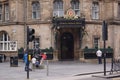 The main entrance of Grand Central Hotel in Glasgow, Scotland (UK)