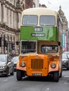 Daimler CVD630 Vintage Bus in Glasgow Centre