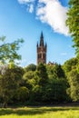 Glasgow University Bell Tower Royalty Free Stock Photo