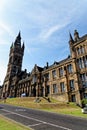 Glasgow University - Main Building and Tower - Glasgow - Scotland Royalty Free Stock Photo