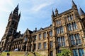 Glasgow University - Main Building and Tower - Glasgow - Scotland Royalty Free Stock Photo