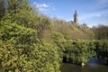 Glasgow University tower Royalty Free Stock Photo