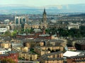 Glasgow Westend from viewing tower