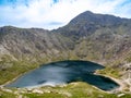 Glaslyn lake beside Mount Snowdon, Wales Royalty Free Stock Photo