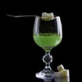 Glass of absinthe