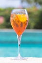 Glass of Aperol Spritz