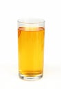 Glass of apple juice