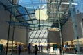 Glass Apple Store in New York City Royalty Free Stock Photo