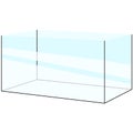 glass aquarium tank, transparent clear glass fish tank with light reflection reflected in the glass graphic illustrations.