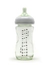 Glass Baby Bottle Royalty Free Stock Photo