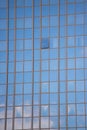 Glass background. office building background. modern life concept. sky reflects in mirror glass. real estate. modern Royalty Free Stock Photo