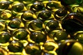 Glass balls background texture of glass balls Royalty Free Stock Photo