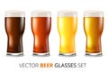 Glass beer Royalty Free Stock Photo