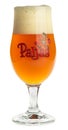 Glass of Belgian Paljas IPA beer