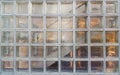 Glass Block Wall Royalty Free Stock Photo