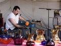 Glass Blower Royalty Free Stock Photo