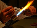 Glass Blower Royalty Free Stock Photo
