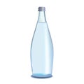 Glass bottle of water Royalty Free Stock Photo