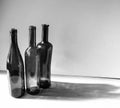 Glass bottles Royalty Free Stock Photo