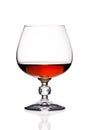 Glass brandy Royalty Free Stock Photo