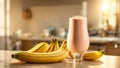 glass breakfast banana drink vitamin food healthy diet nutrition vegan antioxidant